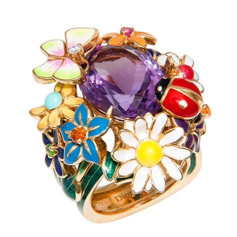 dior diorette ring|christian dior rings for women.